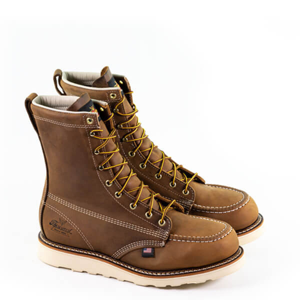 Thorogood® American Heritage 8″ Trail Crazyhorse Soft Moc Toe