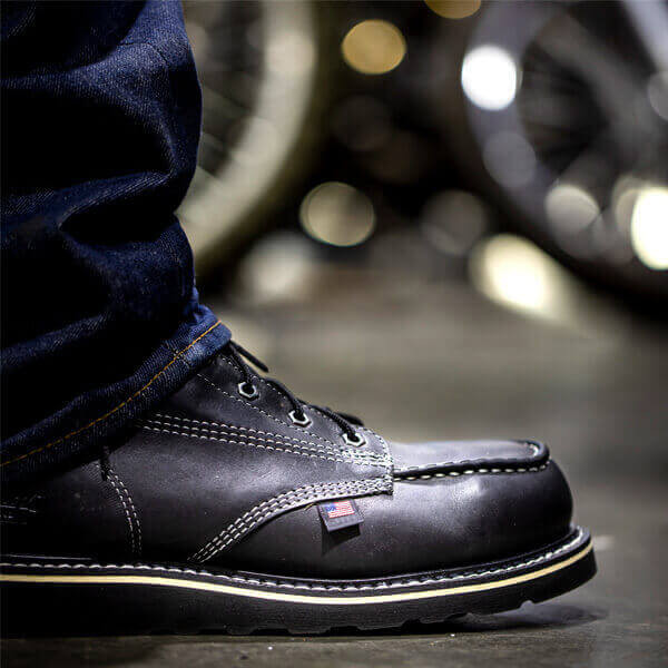Thorogood American Heritage Midnight Series – 8″ Black Safety Toe