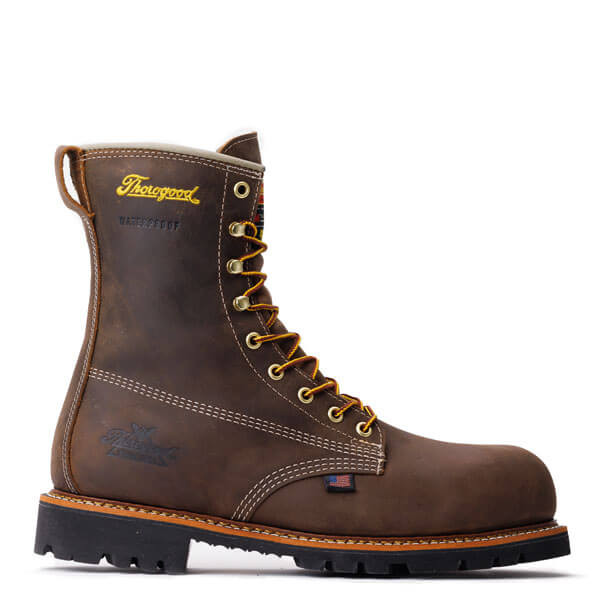 Thorogood round hot sale toe boots