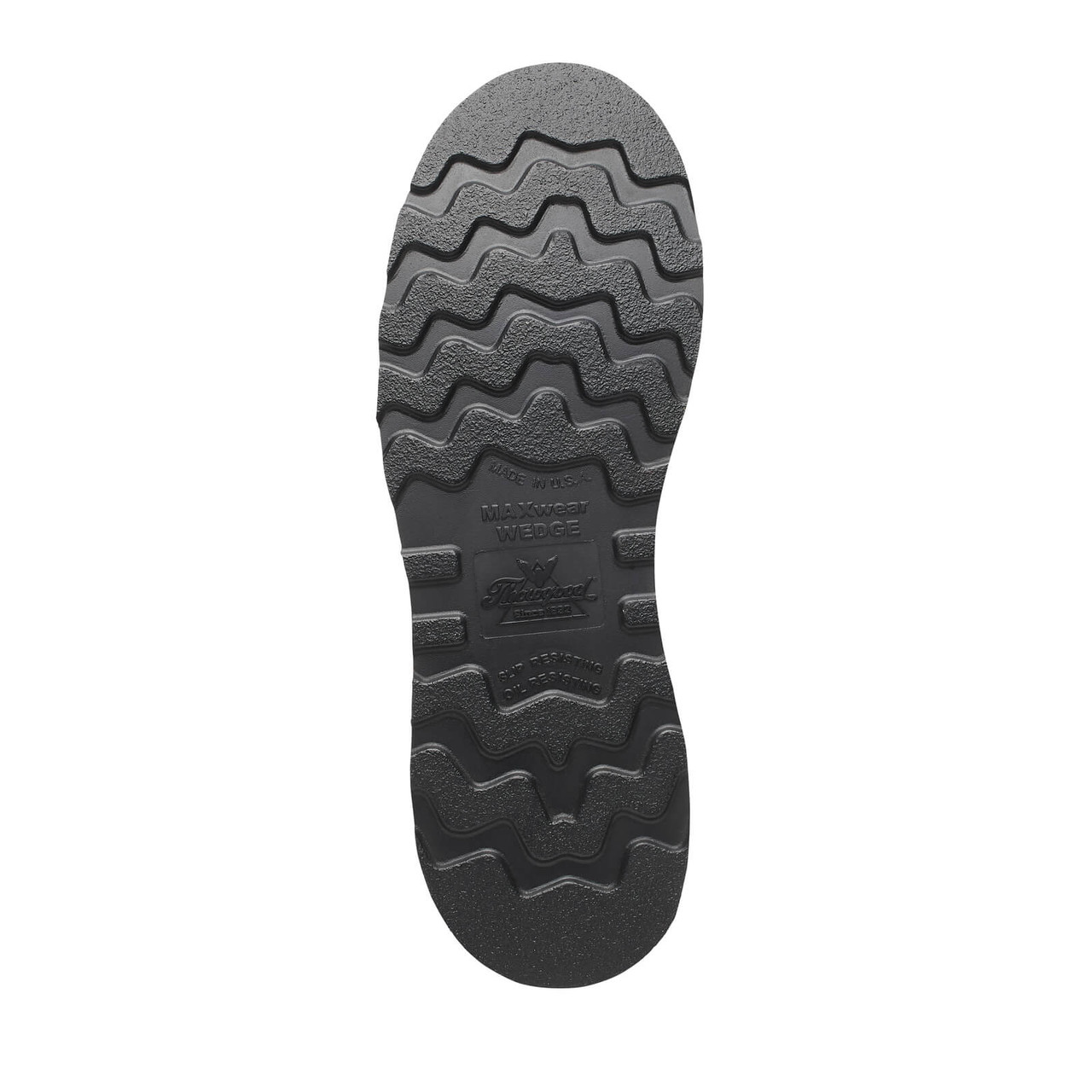 Thorogood® 1957 Series – Waterproof 6″ Crazy Horse Steel Moc Black