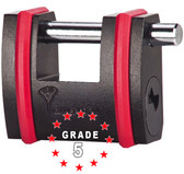 Mul-t-lock SBNE12 Padlock w/ 12mm Sliding Bolt Grade 5