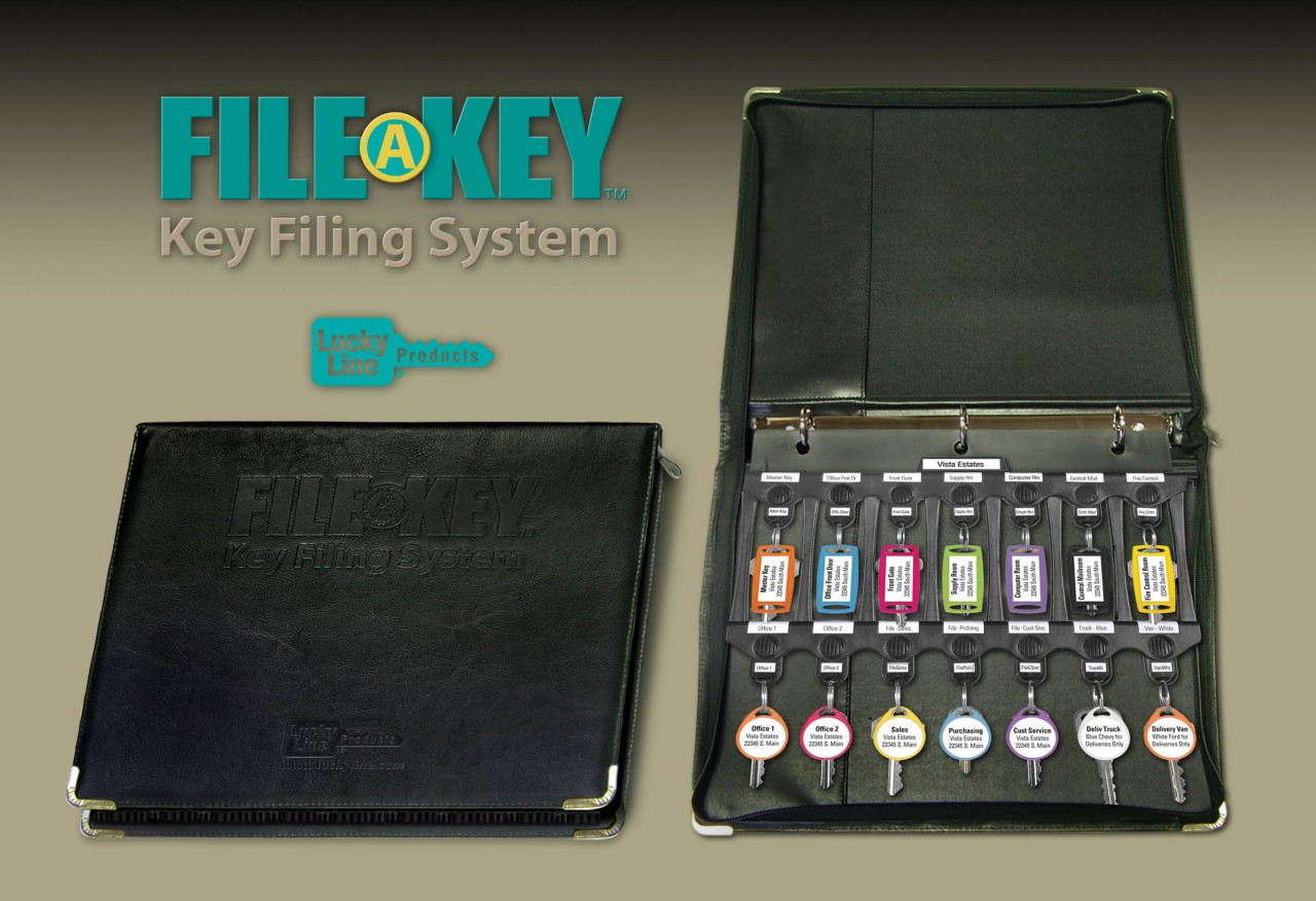 FileAKey Binder 1/Binder, w/3FAKS, (Letter) Always Affordable