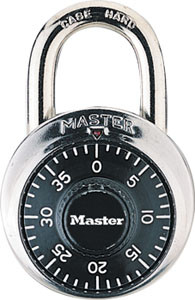 X6 Master Lock 1500D Combination Padlock Center Dial P37621 for sale online 