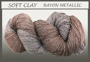 Blue Heron - Rayon Metallic - Soft Clay