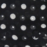 Circulo - Tecido Trico  - Black and White Polka dot #2650