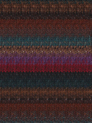 Noro - Kama #28 Brown Blue Red