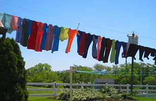 Amish Clothes on Clothes Line AmishQuilter Clothes Line