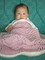 knitting pattern photo for #16 Chunky Knit Baby Blanket PDF Knitting Pattern