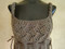 detailed knitting pattern photo of #64 Romantic Cable and Lace Vest Knitting Pattern