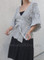 knitting pattern photo of #69 Cables and Lace Kimono Wrap Cardigan 