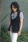 knitting pattern photo of #82 Talia Shaped Vest Free PDF Knitting Pattern