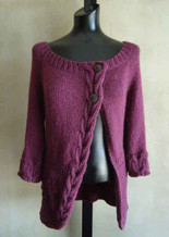 boxy cardigan AG.jpg - free pattern** | Dolls - AG Knit/Crochet