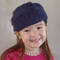 child size photo of #113 Super Cute One-Ball Newsboy Cap PDF Knitting Pattern