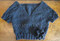 flat photo of #124 Sweet Cropped Cardigan PDF Knitting Pattern