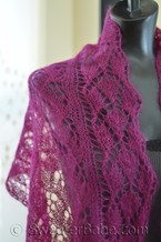 photo of #131 Fairy Tale Three-Lace Scarf PDF Knitting Pattern