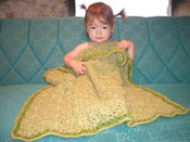 photo of #35 Lux Flowery Baby Blanket pdf Crochet Pattern