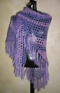 photo for #40 Simple Crochet Shawl PDF Crochet Pattern