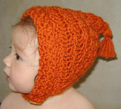 photo of #58 FREE Crochet Pixie Hat