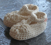 photo of #86 Fancy Crochet Baby Booties