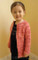 photo of size 4 on a 3-year old of #144 Three Flavor Delight Top-Down Cardigan PDF Knitting Pattern