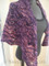 photo of #152 Violet Zig Zag Lace Shawl knitting pattern