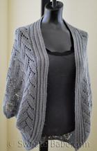 knitting pattern photo for Calida Cocoon Cardigan