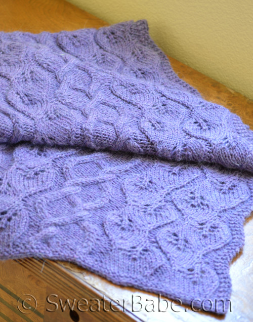 #174 Simpatico Alpaca Stole PDF Knitting Pattern