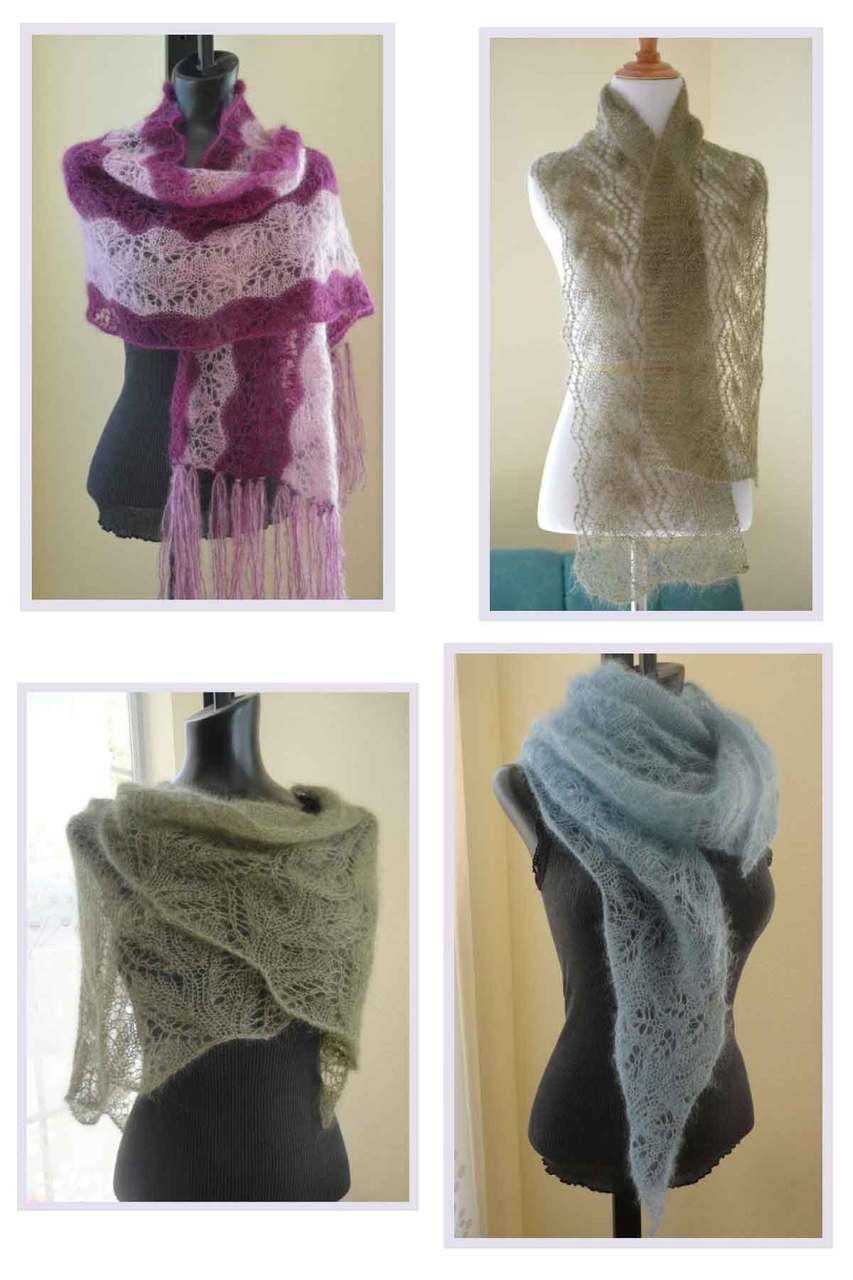Knitting Patterns - Gossamer Lace Collection from