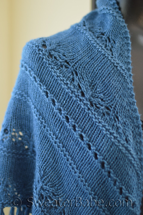 181 Sapphire Lace Shawl Pdf Knitting Pattern