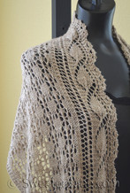 abbot kinney shawl scarf knitting pattern
