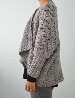 Free free wrap cardigan knitting pattern Patterns ⋆ Knitting Bee (7 free knitting patterns) wrap front cardigan knitting pattern template download