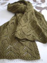 marquise stole/scarf knitting pattern (stole size shown here)
