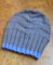dreamcatcher hat knitting pattern, non-lace version