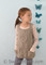 kiana cabled vest for girls knitting pattern
