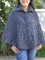 chunky cable poncho knitting pattern