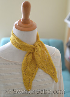 mini scarf pdf knitting pattern