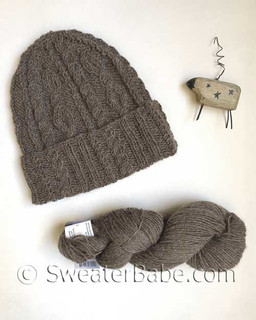 maren cabled beanie pdf knitting pattern