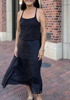 reese camisole pdf knitting pattern in size S