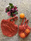 Floral Mini Market Bag shown with Larger #352 Market Bag (patt sold separately)