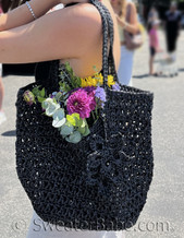 open weave crochet bag pattern