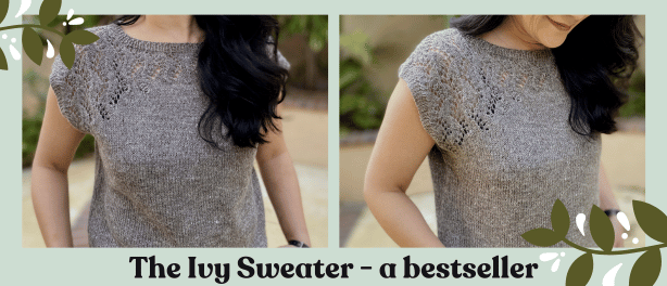Bestselling Ivy Sweater Knitting Pattern