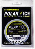 HT Polar Ice Braided Ice Line - Tip Up Line - Black