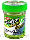 Berkley Gulp! Alive!® Minnow Head Bait- Red