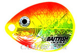 Northland Fishing Tackle Baitfish Crawler Spinner Harness Sunrise/Size 3 (RCH3-6-YO)