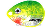 Northland Fishing Tackle Baitfish Crawler Spinner Harness Sunfish/Size 3 (RCH3-6-YG)