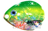 Northland Fishing Tackle Baitfish Floating Crawler Spinner Harness Yellow Perch (RFH6-6-YR)