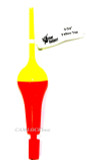 Tackle 2000 Rocket Bobber 4 3/4" Yellow Top (RB5112)
