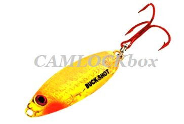 Northland Fishing Tackle Buck Shot Rattle Spoon / #29 Super-Glo Goldfish -  CAMLOCKbox
