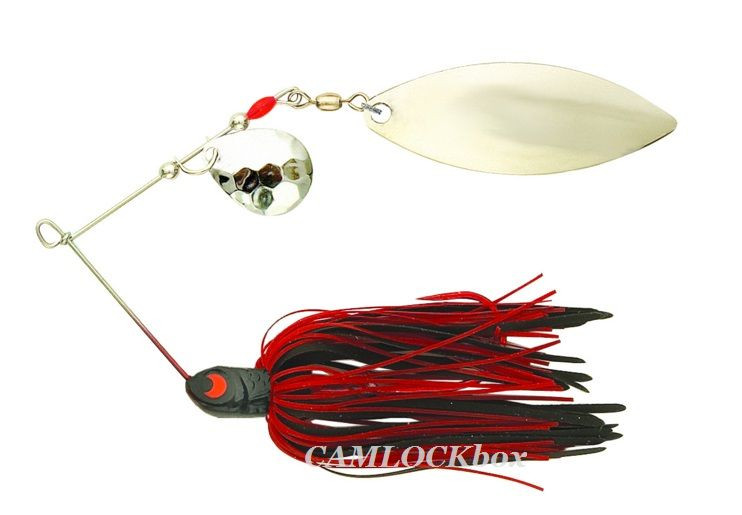 Northland Fishing Tackle Reed-Runner® Tandem Spin (Red Shad) - CAMLOCKbox