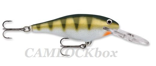 Rapala Shad Rap Lure (SR-8 Yellow Perch) - CAMLOCKbox